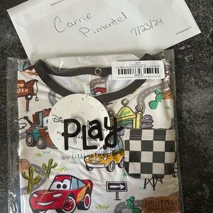 Little sleepies pocket shorty romper 2t